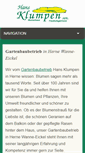 Mobile Screenshot of blumenhaus-klumpen.de